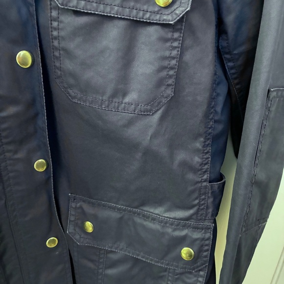 J Crew Womens Downtown Field  Jacket Navy S - Picture 8 of 8